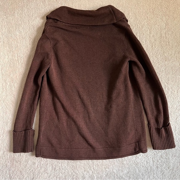 Women’s Eddie Bauer Grandpa Button Up Cardigan Sweater Boho Cozy Sz: SP - Picture 6 of 6